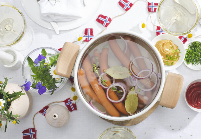 Slik trekker du wienerpølser