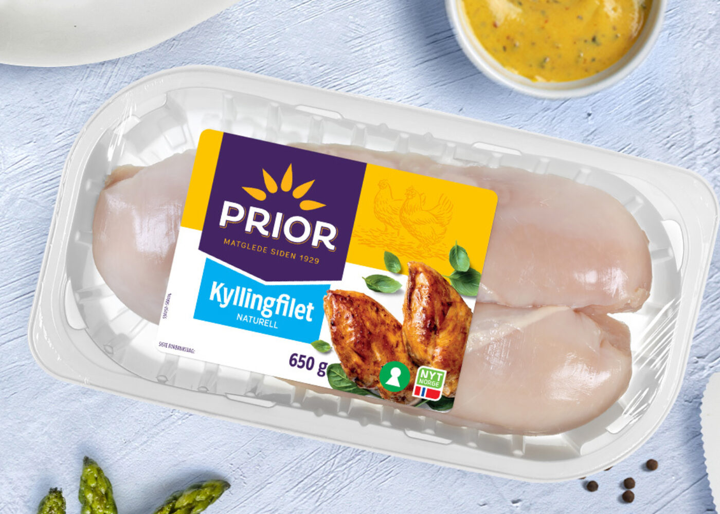 PRIOR kyllingfilet emballasje