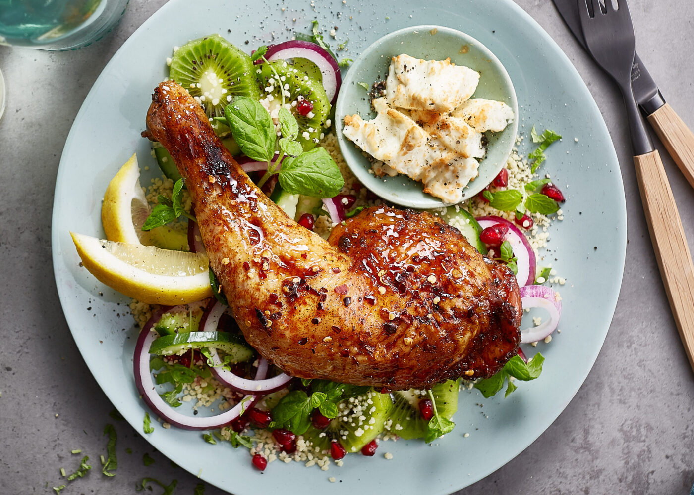 Prior kyllinglår med sitron, chili og honning