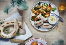 Julepølse av kalkun og kylling