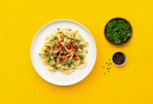 Kremet pasta med PRIOR Smårettbacon av kylling og kalkun