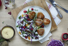 Medisterkaker med juletilbehør