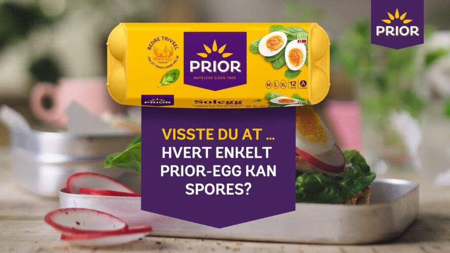 Slik sporer du ditt PRIOR-egg