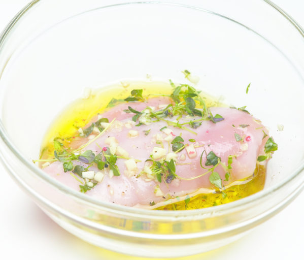 Kyllingfilet i marinade