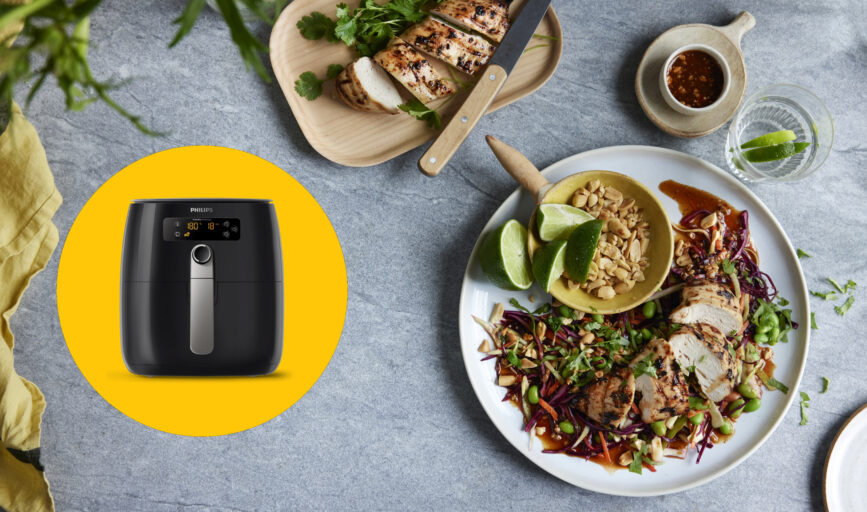 Slik lykkes du med kylling og egg i airfryer