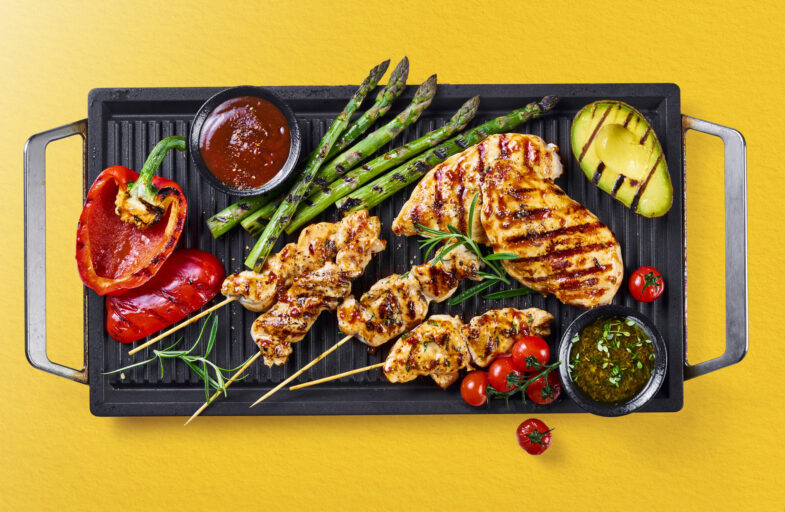 Prior grill sommerbord grillpanne