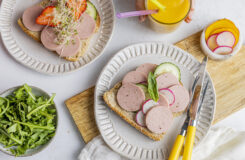 Blings med kalkunkorv