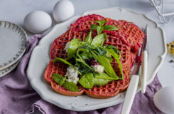 Rødbetvafler