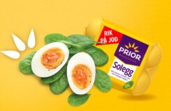 Alle PRIOR-egg inneholder mer jod