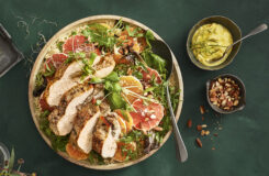 Kalkunfilet med julekrydder mandel og appelsin