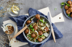 Pasta med kjøttboller