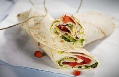 Wrap med kyllingpalegg