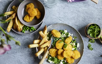 Nuggets stekt i airfryer