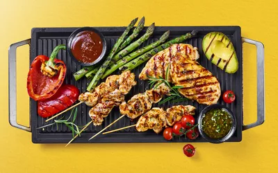 Prior grill sommerbord grillpanne